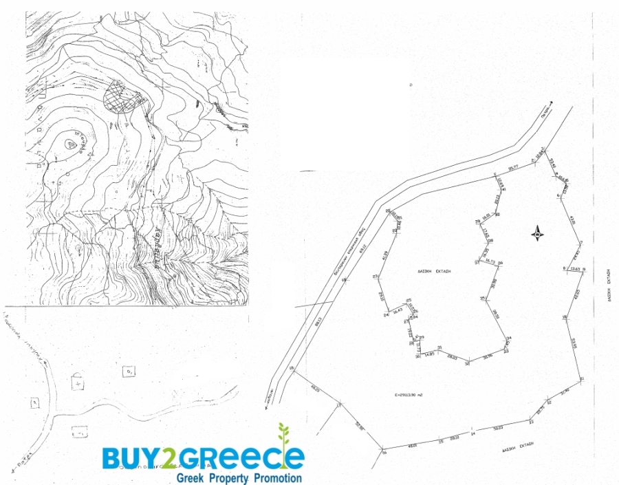 (For Sale) Land Agricultural Land  || Achaia/Fares - 37.000 Sq.m, 32.000€ ||| ID :1081567-8