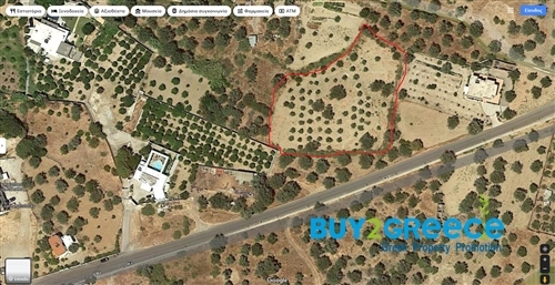 (For Sale) Land Plot || Dodekanisa/Rhodes Chora - 3.780 Sq.m, 400.000€ ||| ID :1337641