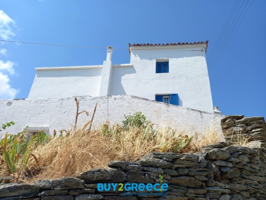 (For Sale) Residential Detached house || Cyclades/Andros Chora - 145 Sq.m, 2 Bedrooms, 160.000€ ||| ID :1550819
