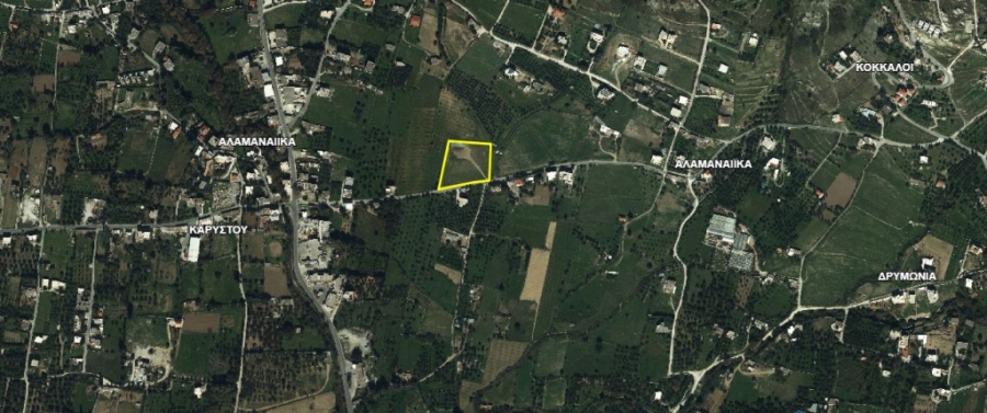 (For Sale) Land Agricultural Land  || Evoia/Karystos - 5.542 Sq.m, 100.000€ ||| ID :1571445-2