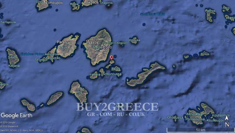 (For Sale) Land Large Land  || Cyclades/Koufonisia - 16.000 Sq.m, 320.000€ ||| ID :651108-4