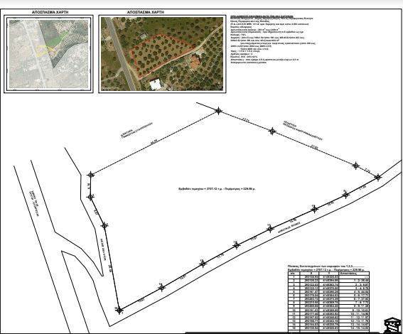 (For Sale) Land Plot || Ileias/Zacharo - 3.000 Sq.m, 300.000€ ||| ID :696628-2